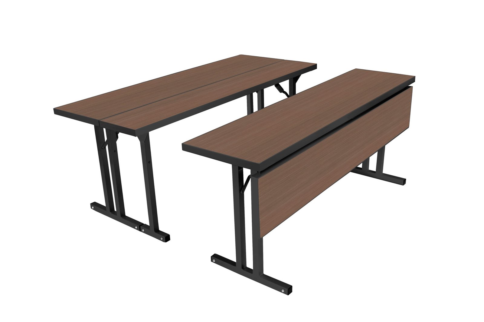 T2 Table - Silver Riftwood, Black
