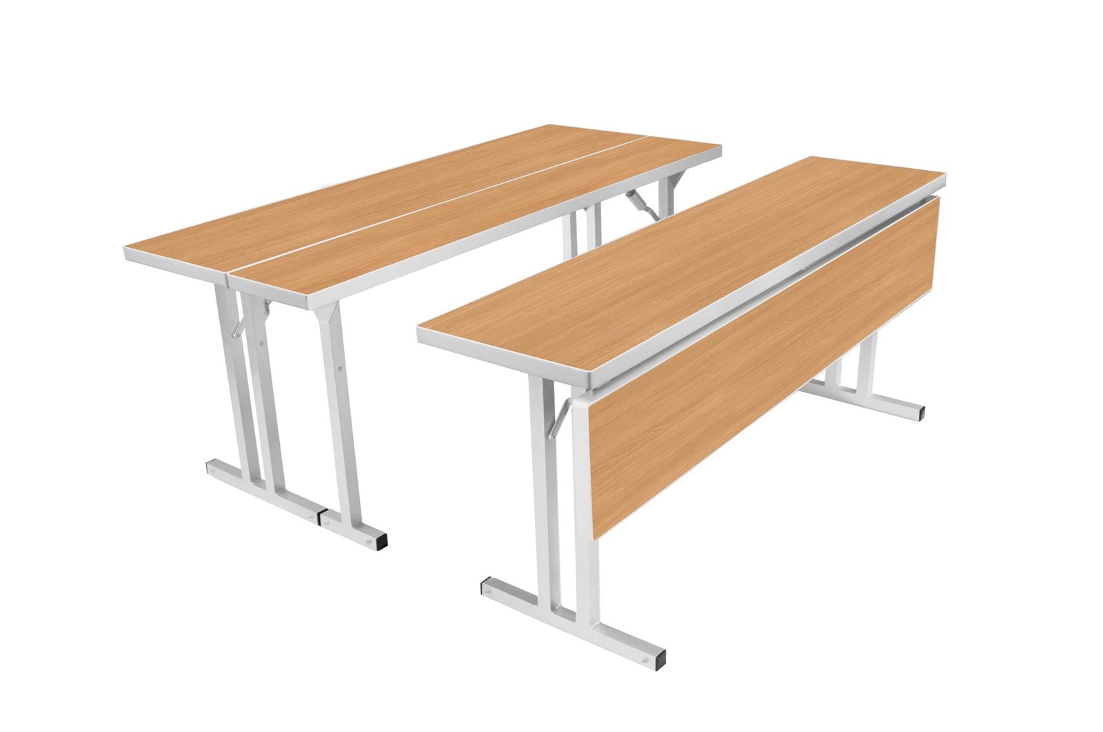 T2 Table - Aged Ash, Silver