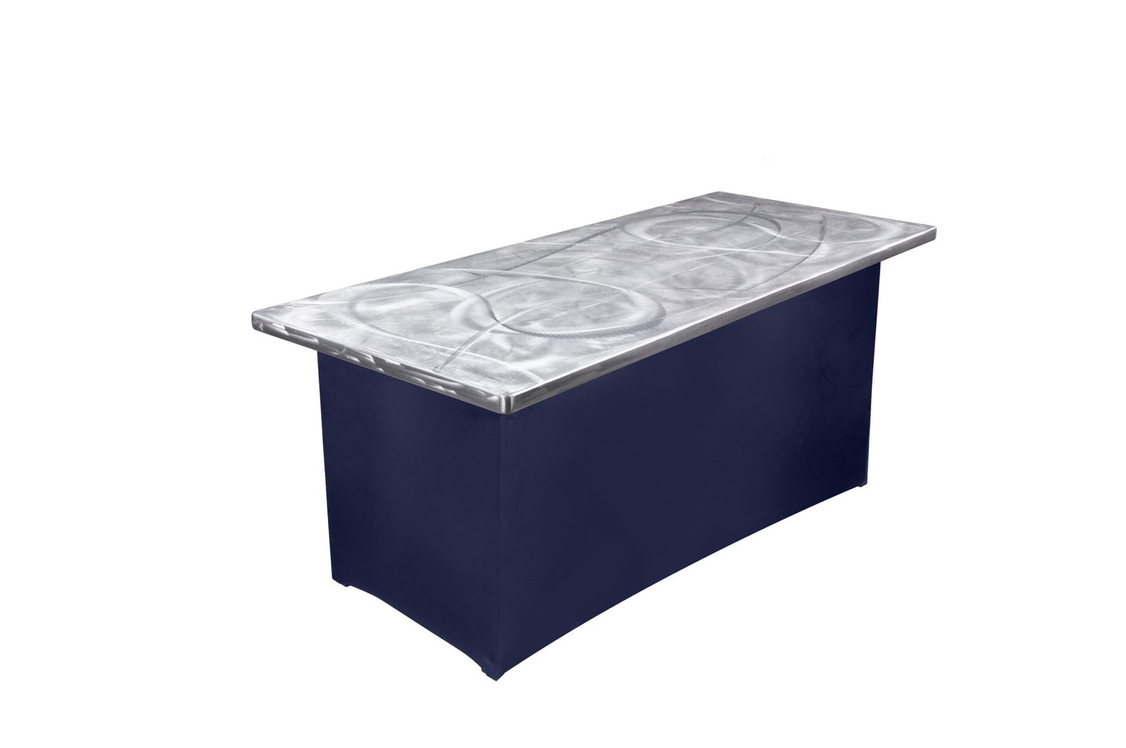 Spandex Skirting - Navy