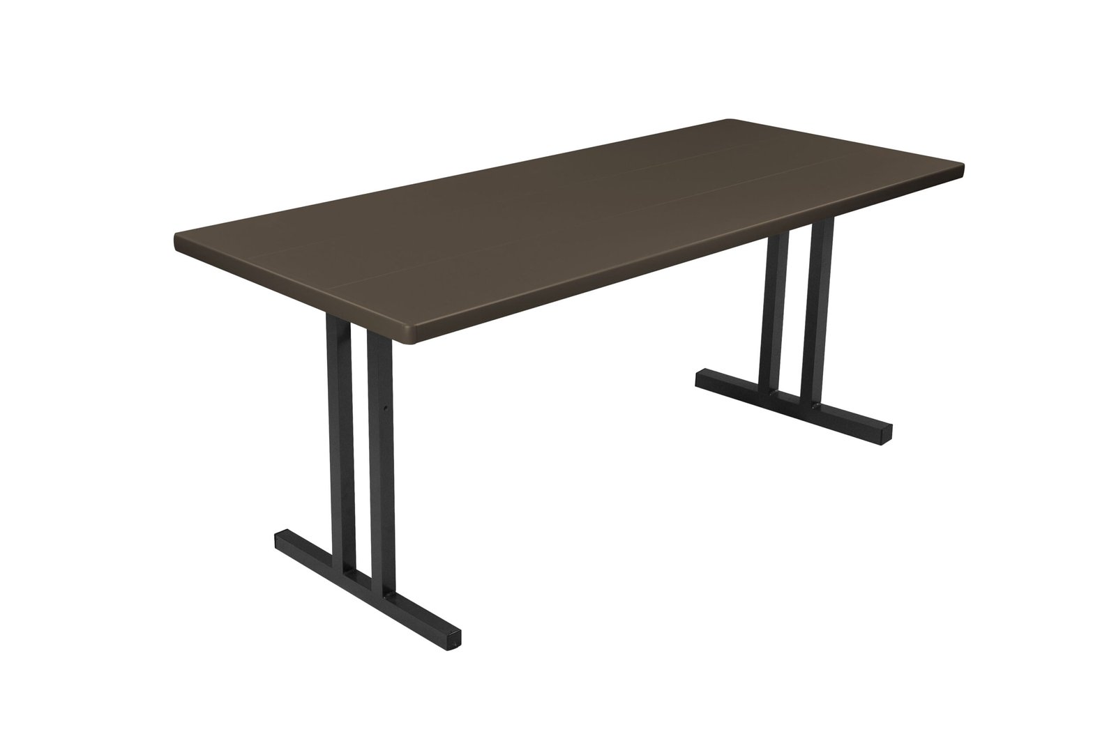 Alulite Table - Walnut, Roman II Legs