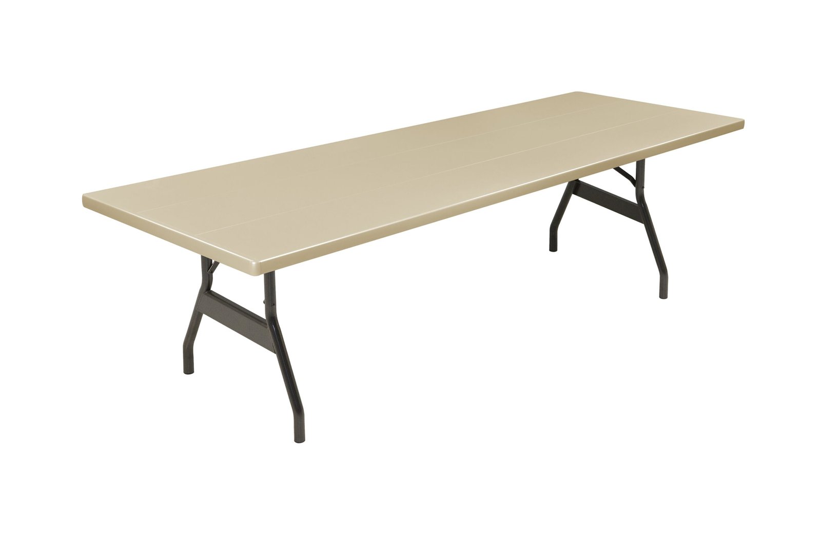 Alulite Table - Desert Tan, Wishbone Legs