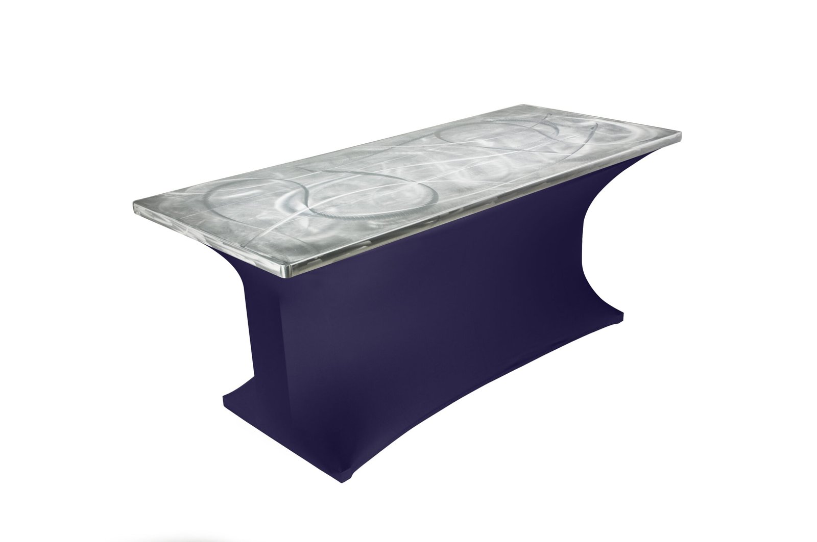 Spandex Skirting - Navy