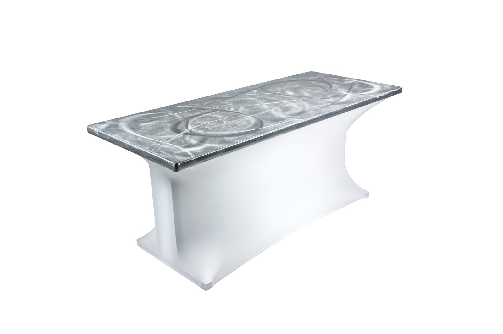 Spandex Skirting - White