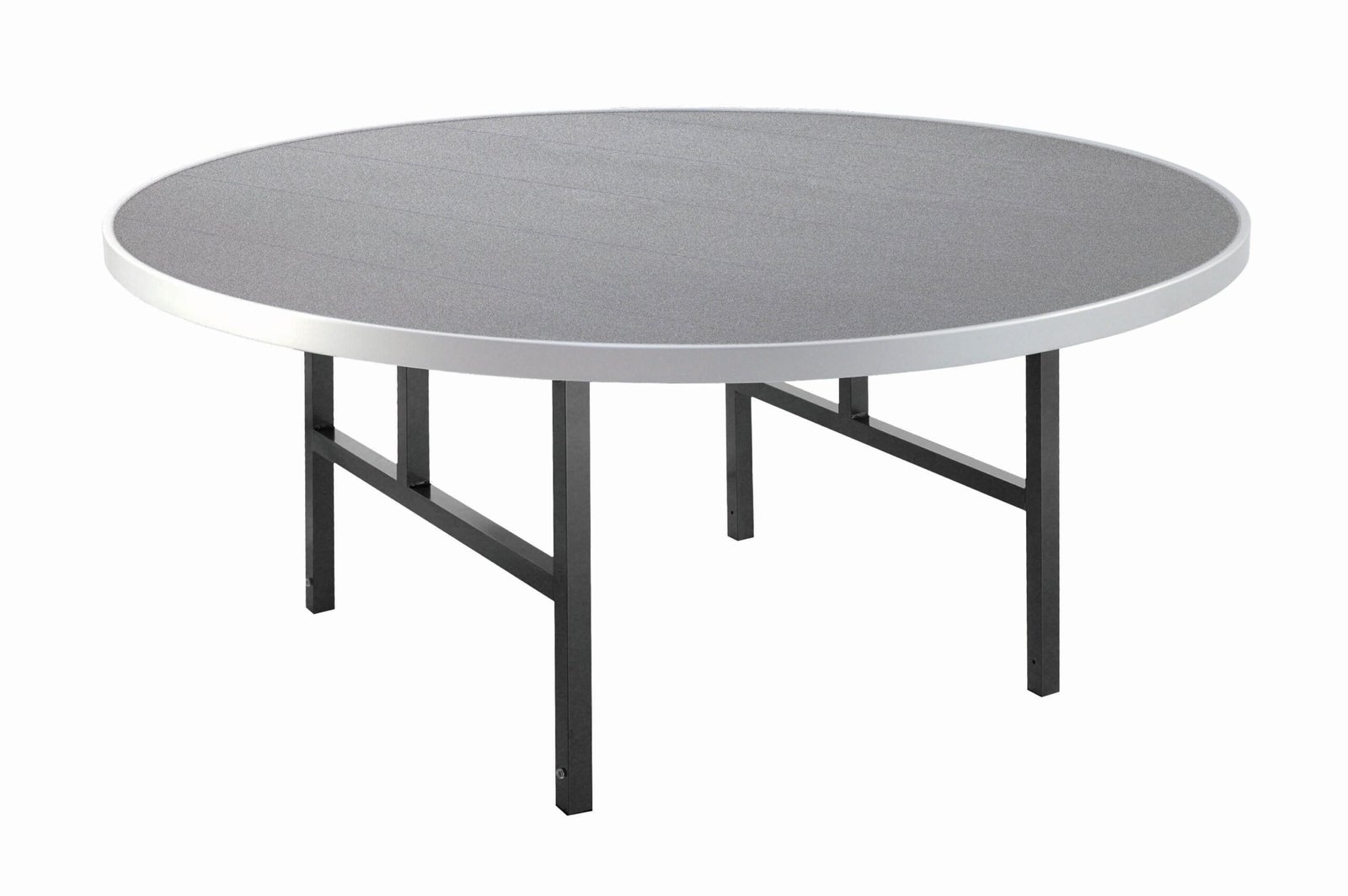 Alulite Round - Salt and Pepper, H Legs