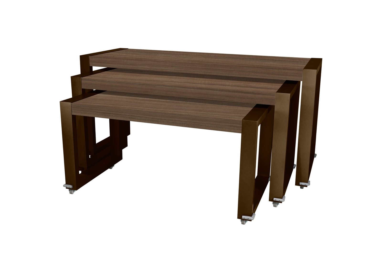 Synergy - Bronze and Studio Teak