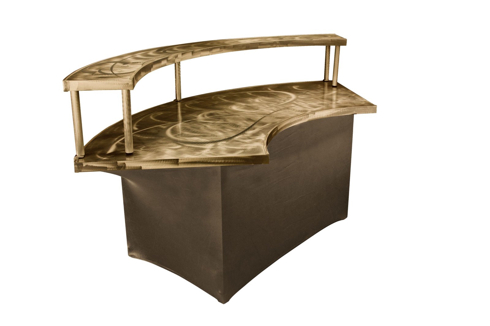 Spandex Skirting - Chocolate