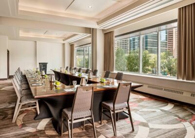 Swirl Table as seen at the Sheraton Calgary